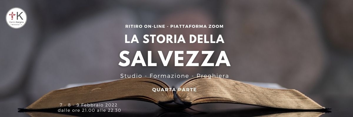 Slide corso Storia della salvezza