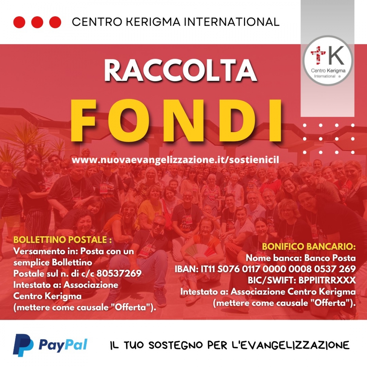 Campagna raccolta fondi 2025